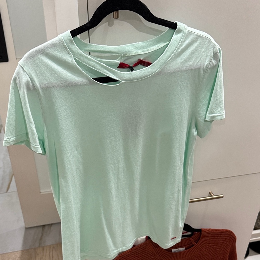 n:PHILANTHROPY Light Green Short Sleeve Tee